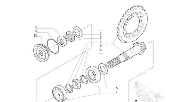 Carraro Axle Drawing for 139590, page 9