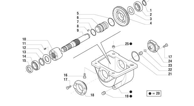 Carraro Axle Drawing for 139616, page 2