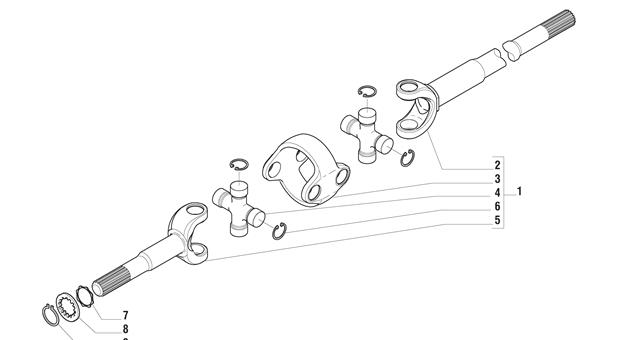 Carraro Axle Drawing for 139642, page 8