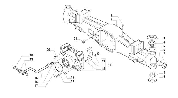 Carraro Axle Drawing for 139692, page 3