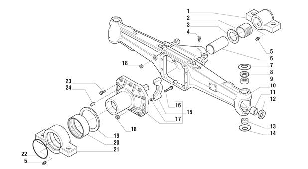 Carraro Axle Drawing for 139783, page 3