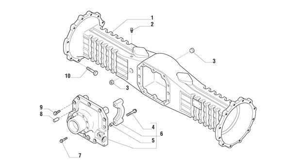 Carraro Axle Drawing for 139792, page 3