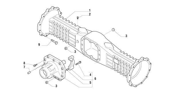 Carraro Axle Drawing for 139793, page 3