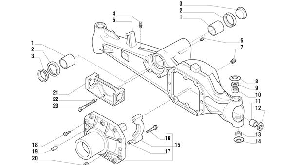 Carraro Axle Drawing for 139797, page 3