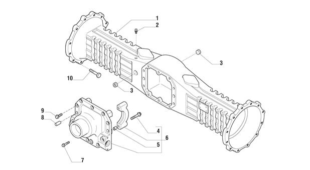 Carraro Axle Drawing for 139798, page 3