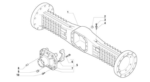 Carraro Axle Drawing for 139803, page 3