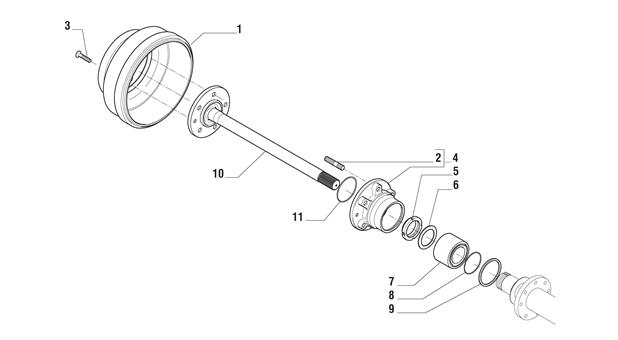 Carraro Axle Drawing for 139991, page 7