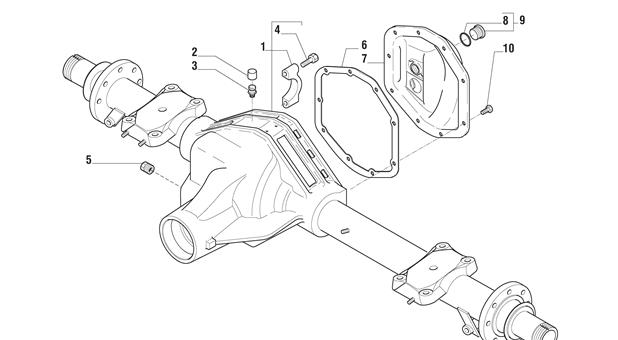 Carraro Axle Drawing for 139992, page 3