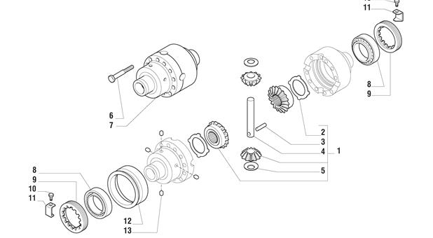 Carraro Axle Drawing for 140022, page 6