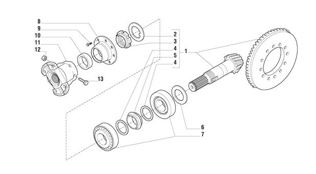 Carraro Axle Drawing for 140060, page 5