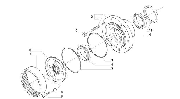 Carraro Axle Drawing for 140060, page 8