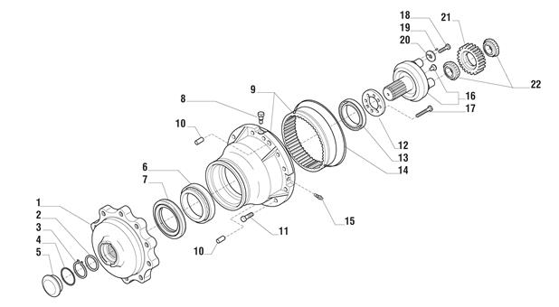 Carraro Axle Drawing for 140090, page 7