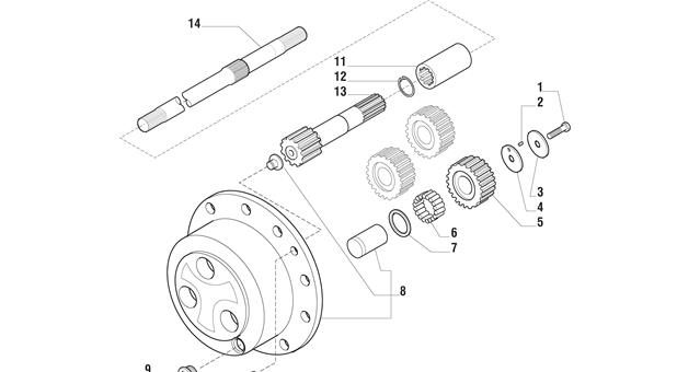 Carraro Axle Drawing for 140112, page 7