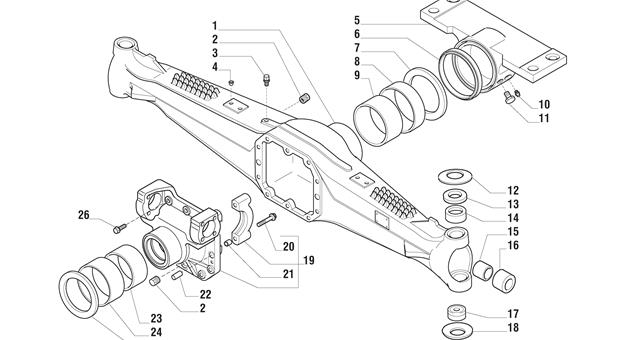 Carraro Axle Drawing for 140197, page 3