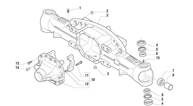 Carraro Axle Drawing for 140242, page 3