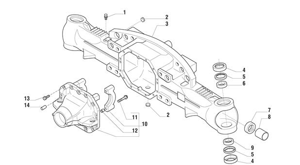 Carraro Axle Drawing for 140247, page 3