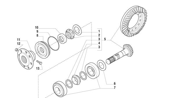 Carraro Axle Drawing for 140272, page 5