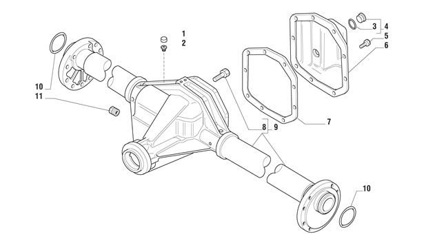 Carraro Axle Drawing for 140297, page 3