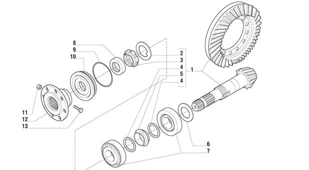 Carraro Axle Drawing for 140345, page 5