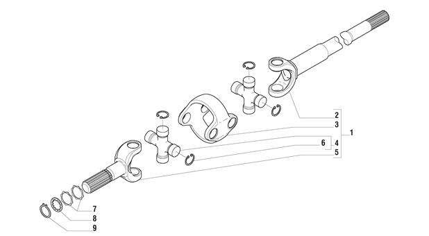 Carraro Axle Drawing for 140345, page 8