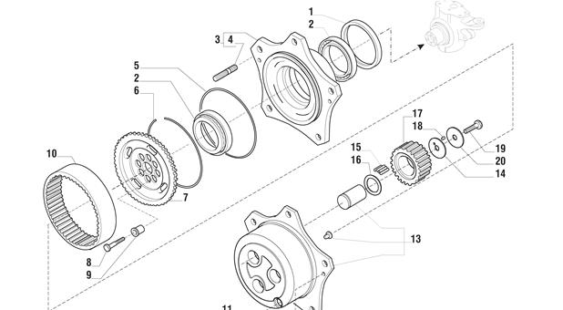 Carraro Axle Drawing for 140345, page 9