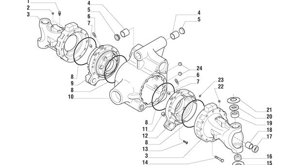 Carraro Axle Drawing for 140358, page 3