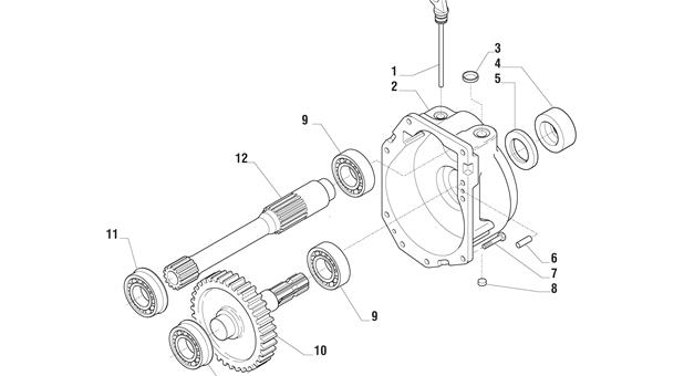 Carraro Axle Drawing for 140485, page 23