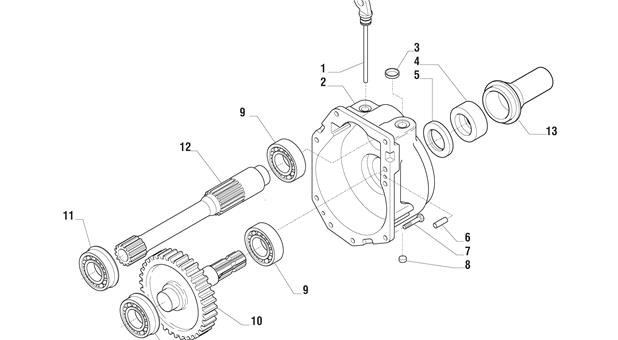 Carraro Axle Drawing for 140485, page 10