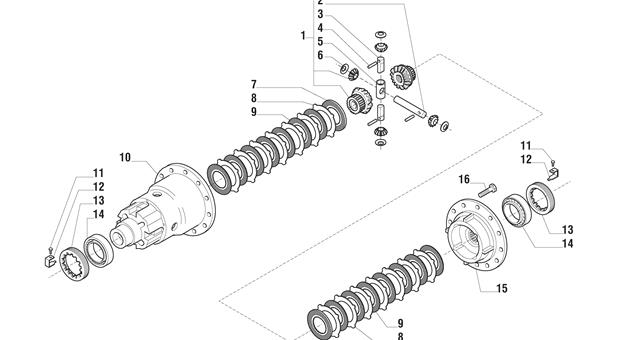 Carraro Axle Drawing for 140490, page 6