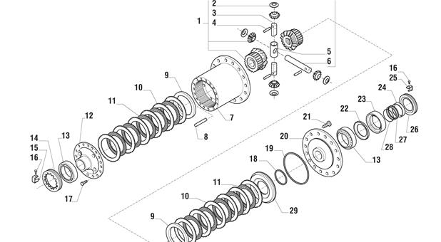 Carraro Axle Drawing for 140491, page 6