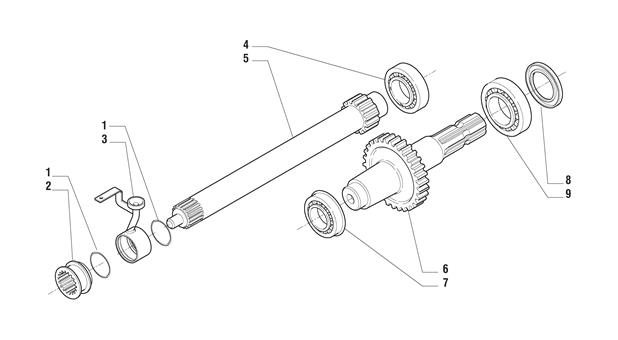 Carraro Axle Drawing for 140494, page 9