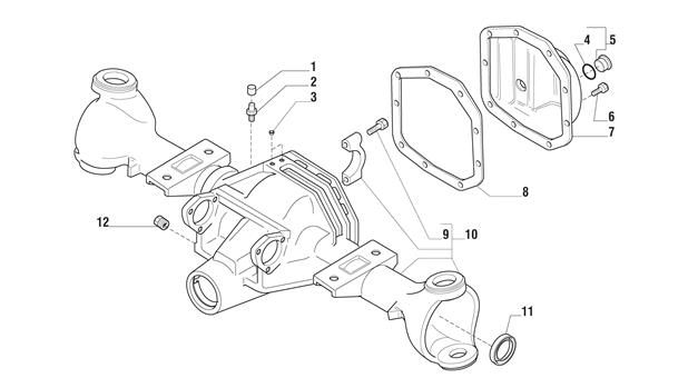 Carraro Axle Drawing for 140556, page 3