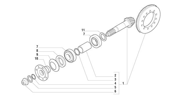 Carraro Axle Drawing for 140556, page 6