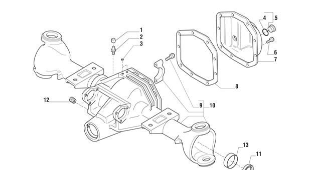 Carraro Axle Drawing for 140556, page 3