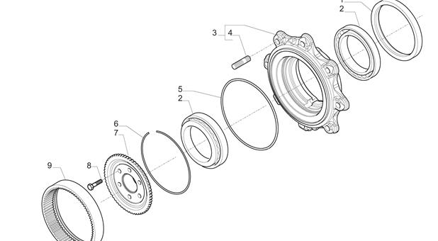 Carraro Axle Drawing for 140883, page 8