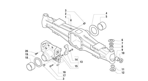 Carraro Axle Drawing for 140928, page 3