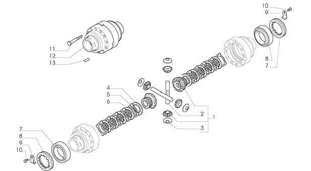 Carraro Axle Drawing for 140948, page 6