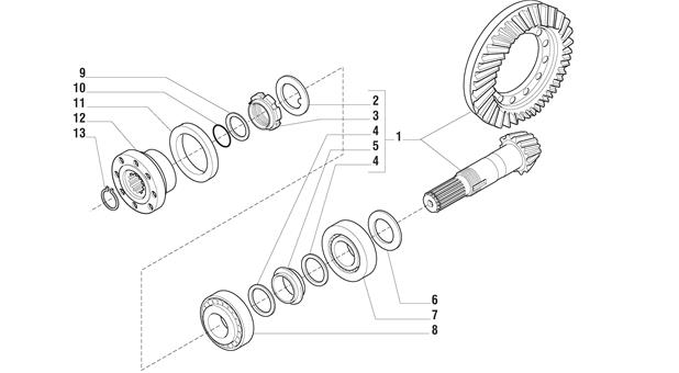 Carraro Axle Drawing for 140948, page 6