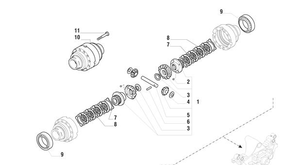 Carraro Axle Drawing for 140963, page 10