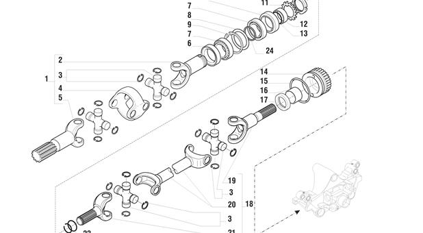 Carraro Axle Drawing for 140963, page 11