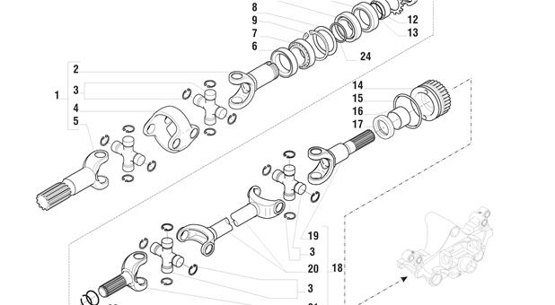 Carraro Axle Drawing for 140964, page 11