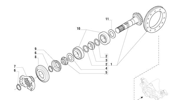 Carraro Axle Drawing for 140964, page 9