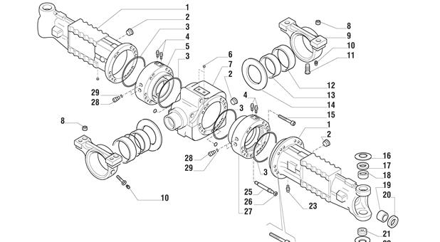 Carraro Axle Drawing for 140975, page 3