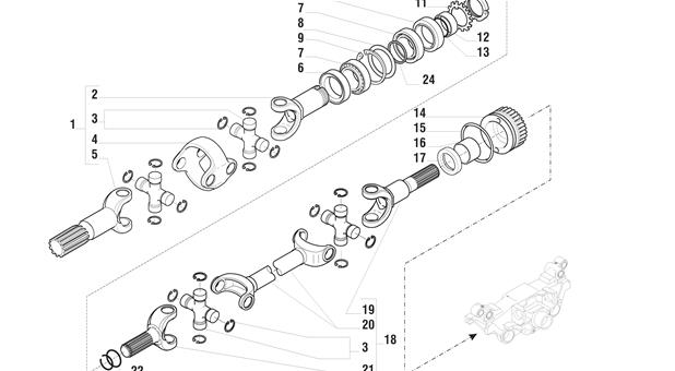 Carraro Axle Drawing for 141015, page 12