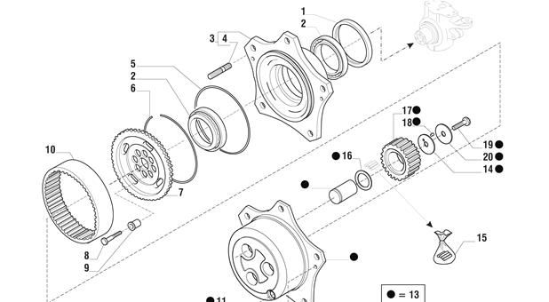 Carraro Axle Drawing for 141015, page 13