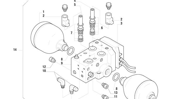 Carraro Axle Drawing for 141015, page 14