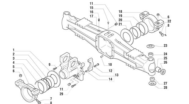 Carraro Axle Drawing for 141155, page 3