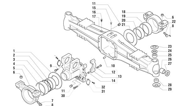 Carraro Axle Drawing for 141155, page 3