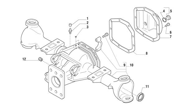 Carraro Axle Drawing for 141172, page 3