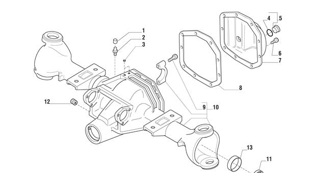 Carraro Axle Drawing for 141172, page 3